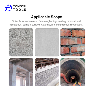 <span class=keywords><strong>Hilti</strong></span> shank booking כלי 1-3/4 "x 12",25 שיניים ראש בטון צ 'יזל עבור משטח גרירה וציפוי להסרת ציפוי - Product Image 5