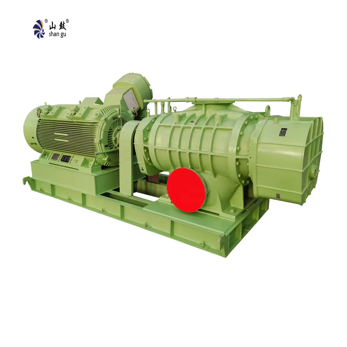 Shangu MTRF Series three lobes Industrial roots blower for clinker system transport in cement plant