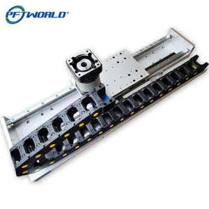 Cl145 Riel de guía lineal cruzado de pórtico con módulo deslizante lineal de piñón y cremallera ancha para automatización - Product Image 3