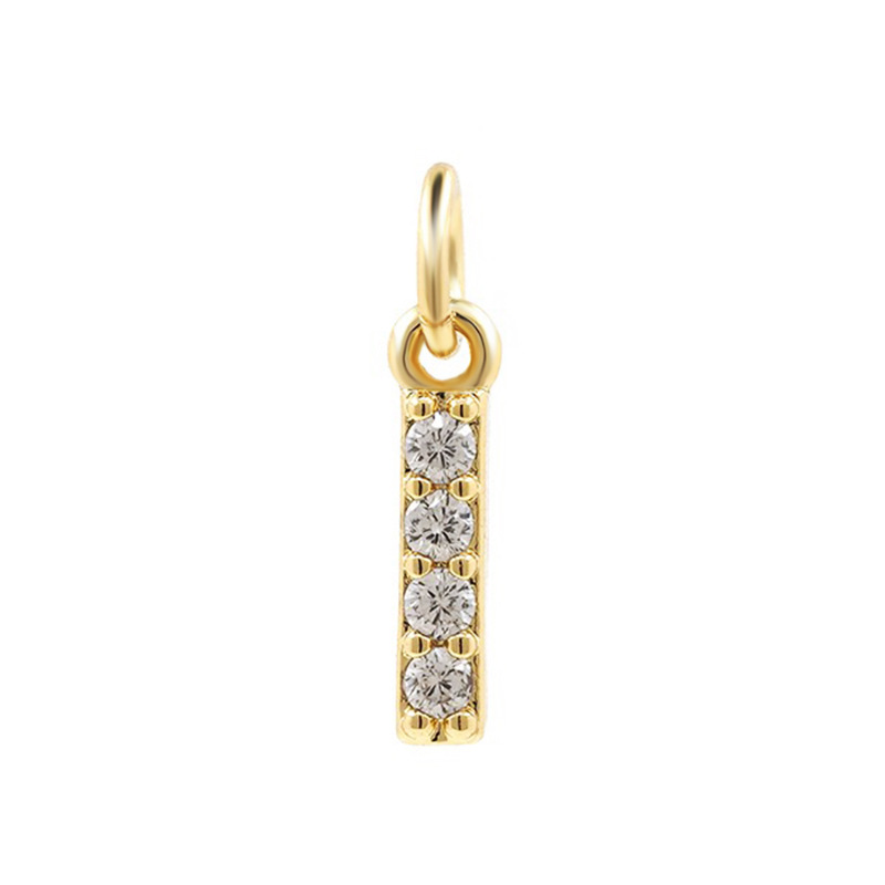 Single letter pendant I
