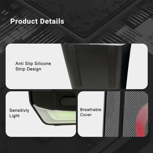Cable de Audio USB para ordenador portátil, Mini altavoz de Audio portátil con iluminación LED RGB, barra de sonido para fiesta FM AM, fuente de alimentación de CA - Product Image 5
