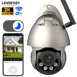 LEVOFAST Wifi Cámara para exteriores 1080P Seguimiento automático Detección de movimiento PTZ Cámara IP 2MP/4MP Soporte ICSEE APP 128GB Tarjeta de memoria - Product Image 4