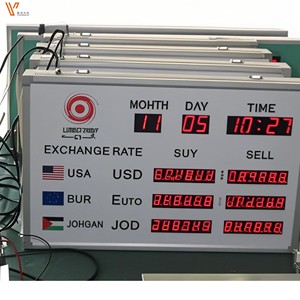 プログラマブルLEDデジタル価格ディスプレイ/為替レートディスプレイボード - Product Image 2