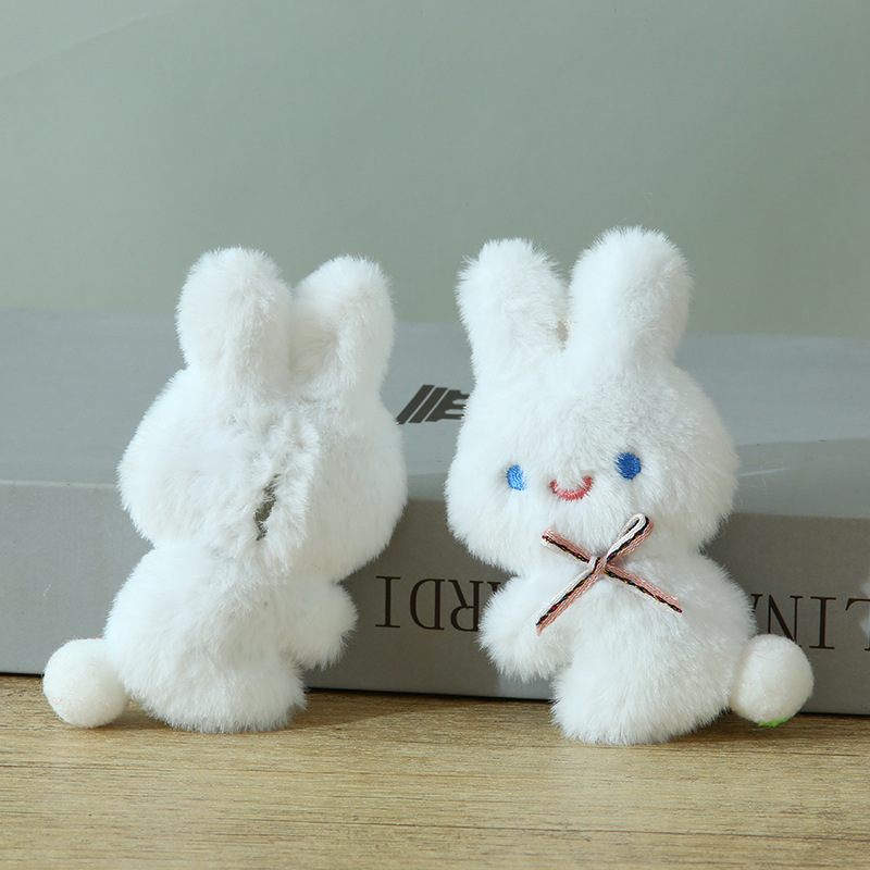 Nœud papillon lapin blanc