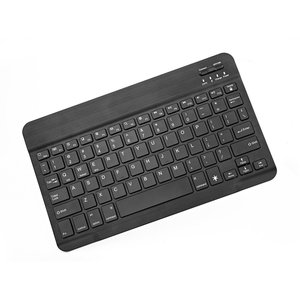 Teclado inalámbrico Bluetooth para IOS, Mac, iPad, Windows y Android, Delgado, recargable, 2,4 GHz