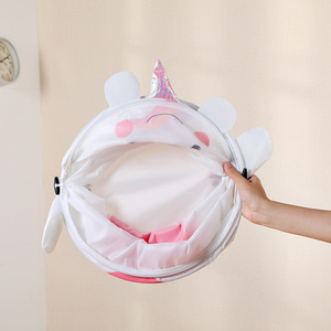 Dễ Thương Xách Tay Gấp Giặt <span class=keywords><strong>Hamper</strong></span> Nhà Sử Dụng Đầy Màu Sắc Túi Nylon Cho Trẻ em' Quần Áo Bẩn <span class=keywords><strong>Pop</strong></span>-<span class=keywords><strong>up</strong></span> Thiết Kế Giặt Lưu Trữ Giỏ - Product Image 5