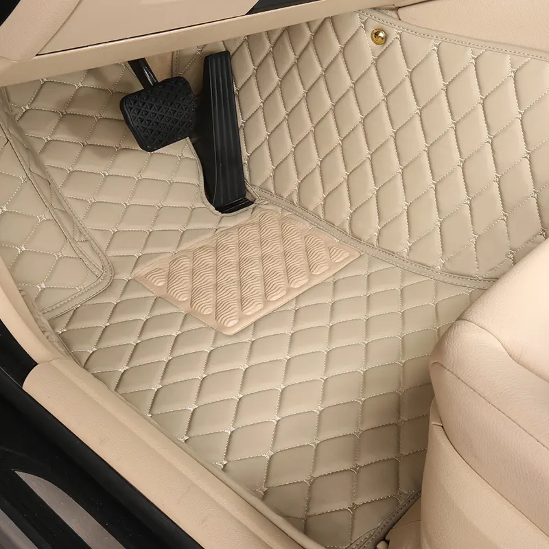 Hot Sale vollständig umgeben von einer Vielzahl von Farb optionen Luxus langlebige Auto Matten 4 Stück Auto Boden MATS für Camry