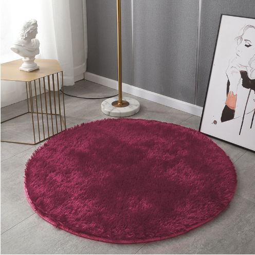 Round silky blush color