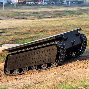 500-1200 kg <strong>Large</strong> <strong>Loading</strong> Robot <strong>Platform</strong> with Rubber Track <strong>Large</strong> Interior Space - Product Image 3