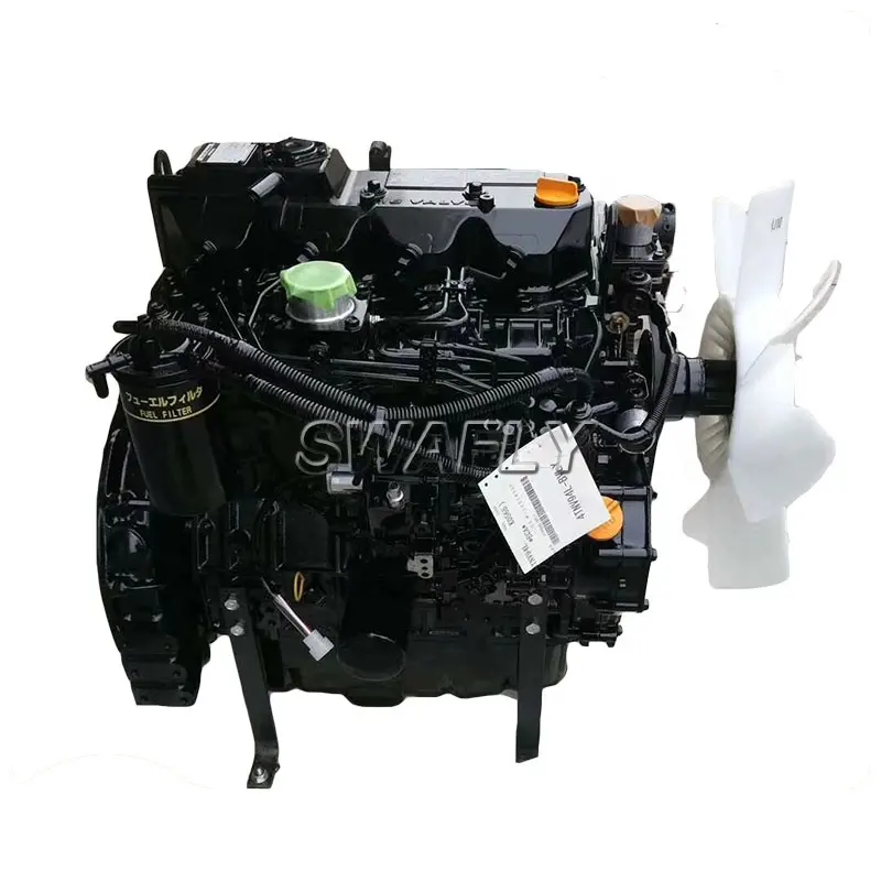 SWAFLY Original 74.5KW 4TNV106T 4TNV106 4TNV106T-S Motor Diesel Motor Assy 4D106 S4D106 Completa Do Motor preço