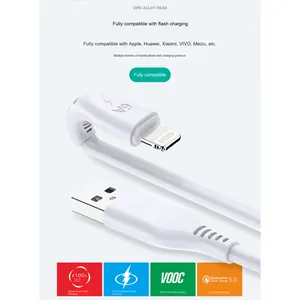 สายดาต้าชาร์จ6A เร็วมากพร้อมแจ็กเก็ต TPE USB Type-C สำหรับโทรศัพท์แอปเปิ้ลและแอนดรอยด์3A ฟังก์ชั่นชาร์จเร็ว - Product Image 4