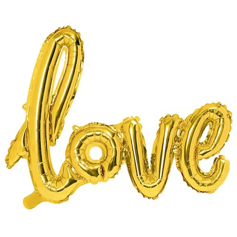 108cm LOVE Letter Foil Balloon Wedding Valentines Anniversary Party Decoration