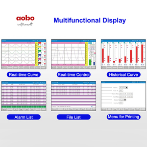 OEM Supported Multi-Channel Paperless Temperature <strong>Data</strong> <strong>Recorder</strong> with LCD Display and RS232 <strong>Data</strong> <strong>Logger</strong> for Test Instruments - Product Image 2
