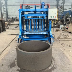 Mobile Precast Concrete Revetment <strong>Block</strong> Molding <strong>Machine</strong> with Hopper Semi-<strong>automatic</strong> Culvert Drainage Pipe <strong>Making</strong> <strong>Machine</strong> - Product Image 5
