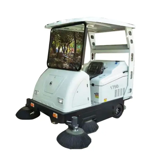 Commercial Industrial Floor Cleaning Scrubbing Machines Electric Best Street Sweeper Truck Mechanical Road Sweeper