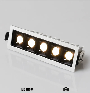 Yeni gelenler ayarlanabilir modül çerçeve hareketli kafa nokta parça lineer ışık kapalı 2 5 6 8 10 20 W Led Downlight - Product Image 6