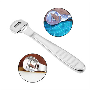 Sıcak satış deri aracı dikiş seti DIY el yapımı el sanatları aracı kutusu delikli ayakkabı yapma çantası 19 adet Set - Product Image 5