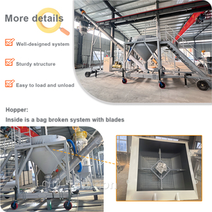 Mobiler Hochleistungs-Lader für staubfreie Zement bewegungen und Silo-LKW-Lade maschinen mit Sack material - Product Image 3