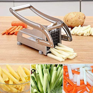 Kitchen Gadgets Fruit Grid Slicer Chopper Stainless Steel <strong>Potato</strong> Chips Maker French Fry Cutter Manual <strong>Potato</strong> Cutter <strong>USA</strong> Kitchen - Product Image 2