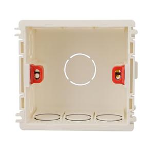 Duvar montaj bağlantı kutusu 86 plastik PVC alev geciktirici elektrik güneş kontrol duvar anahtarı kutu muhafaza gömme kutu - Product Image 3