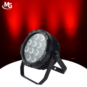 Waterproof Wireless DMX Outdoor 12*18W RGBWA UV <strong>6in1</strong> IP65 LED Par Light Battery Power Uplight <strong>12x18W</strong> Battery LED Par Light - Product Image 2