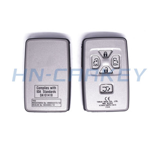 Original 5 taste remote key fob mit 433MHz smart remote-auto schlüssel 4D chip modell B52EA fit für Previa auto smart key keyless - Product Image 4