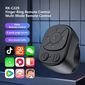 2024 kablosuz kaydırma uzaktan kumanda ve telefon Bluetooth akıllı halka uzaktan kumanda fotoğraf Ficition sayfa dönüm ve Tiktok için - Product Image 3