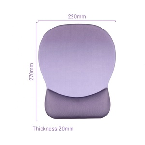 Ergonomic Gradient Gray Blue Cloth <strong>Keyboard</strong> <strong>Mouse</strong> Pad with Wrist Rest Custom Color Gel Base for Gaming <strong>Computer</strong> Office Home <strong>Use</strong> - Product Image 6