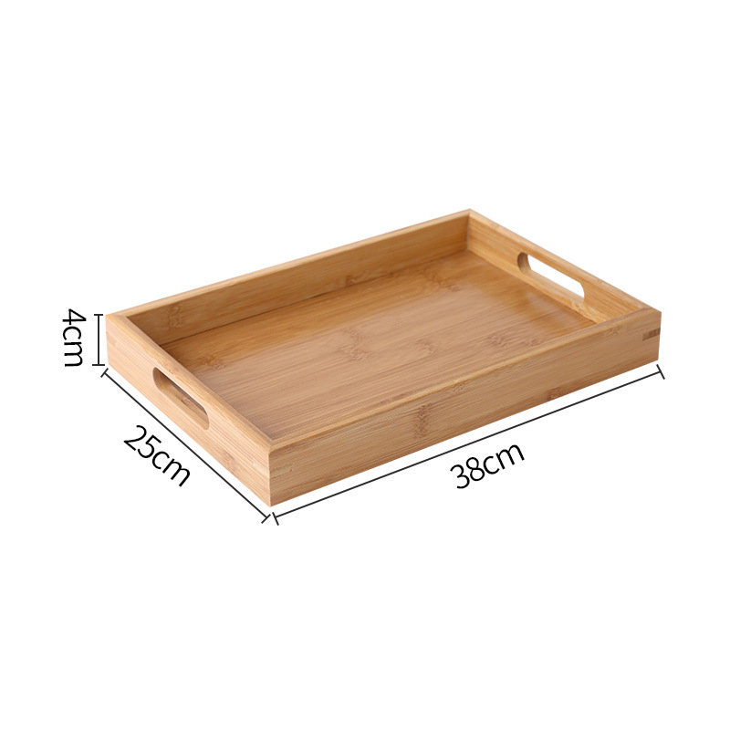 Bambou, manche plat, 38*25*4cm