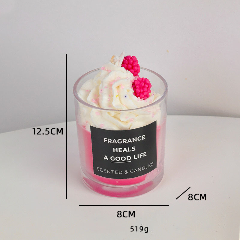 Raspberry Snow Top (Fragrance: Wild Peach Hibiscus)