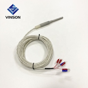 6 Wire RTD <strong>Temperature</strong> <strong>Sensor</strong> RTD PT1000 Duplex RTD PT100 <strong>Temperature</strong> <strong>Sensor</strong> - Product Image 3