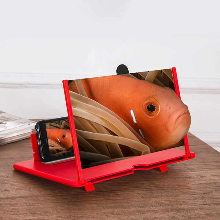 12Inch Screen Magnifier Smartphone Eye Protection Video Amplifier Enlarged 3D Phone Screen Magnifier