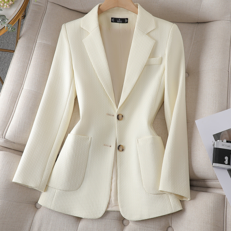 off-white suit