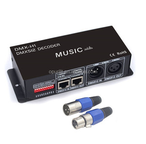 2024 nuevo producto Decodificador DMX RGB LED 3 canales 12A LED DMX512 Decodificador para RGB LED DMX decodificador DMX512 controlador DC12-24V