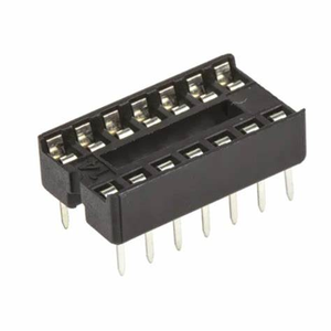 Bloque integrado de enchufe recto en DIP microcontrolador Chip Base de orificio redondo 8P 14 16 20 28 40P Pin - Product Image 1