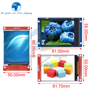 TZT 2,8 "240x320 SPI TFT LCD Serial Port Modul mit PCB Micro SD ILI9341 / ST7789V 5V/3,3 V 2,8 Zoll LED-Anzeige für Arduino - Product Image 2