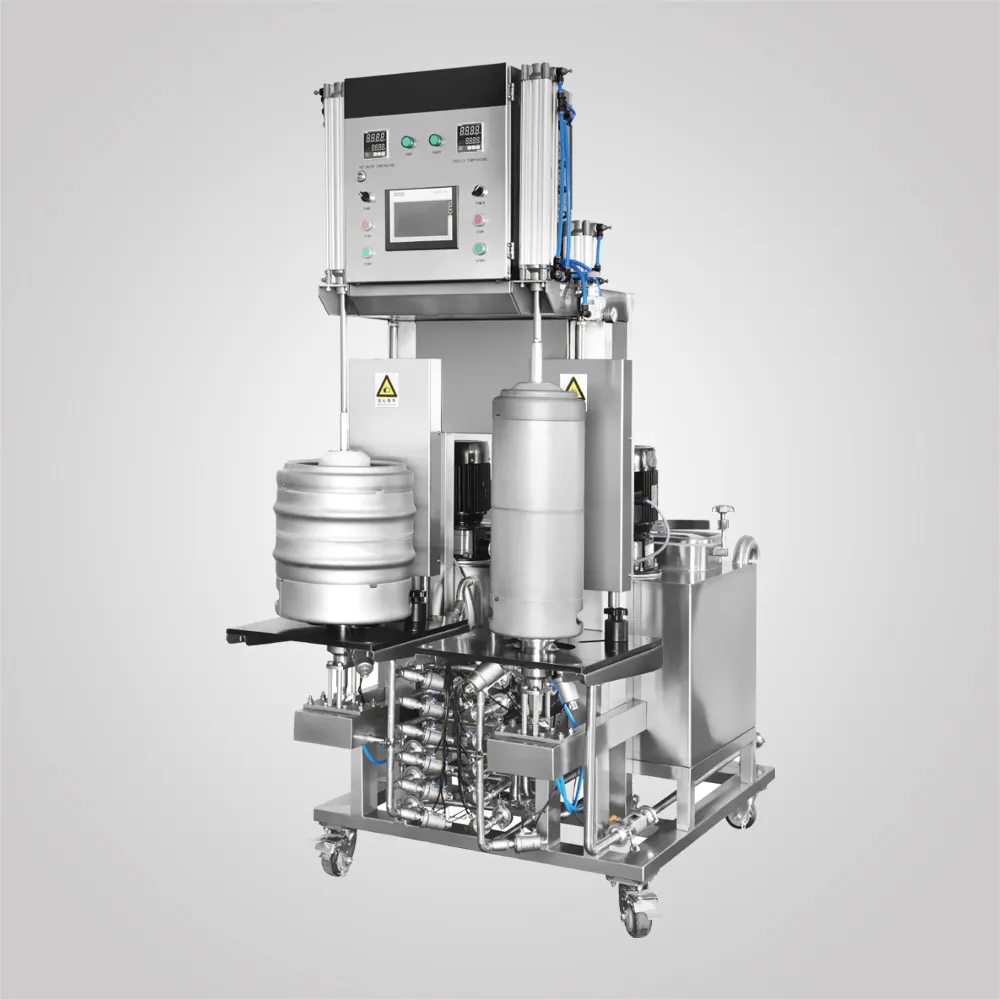 Equipo de elaboración de cerveza artesanal, microsistema de cervecería Nano, máquina para hacer vino de sidra, fermentador de destilación, tanque de llenado de botellas, 1000L, 500