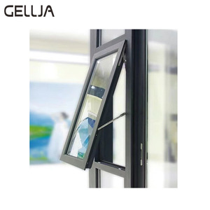 Foshan <strong>Small</strong> Size Frosted Glass Bathroom Top Single Hung <strong>Windows</strong> Upward Sliding Aluminum <strong>Window</strong> and Doors Impact Others <strong>Windows</strong> - Product Image 3