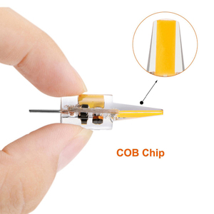 Jpungsun หลอดไฟแอลอีดี G4ซิลิกอนหรี่แสงได้2W 3W หลอดไฟ cob หลอด ac/dc 12V อะไหล่หลอดฮาโลเจนขนาดเล็ก - Product Image 3