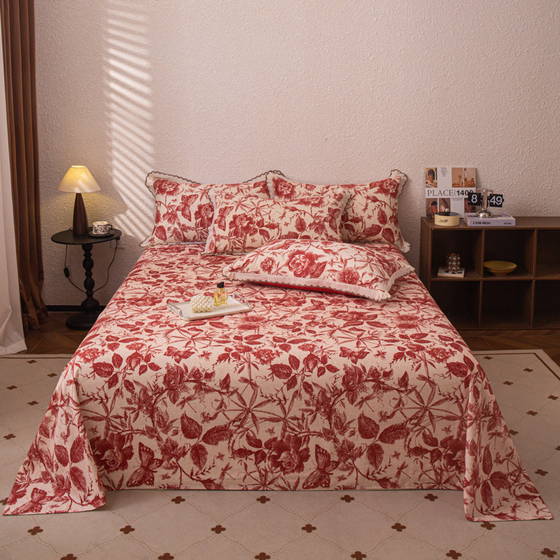 Wine Red Rose Floral