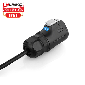 อะแดปเตอร์ cnlinko USB 3.0กับแผง2.0 USB ปลั๊กและซ็อกเก็ต IP68ขั้วต่อ USB กันน้ำ - Product Image 3