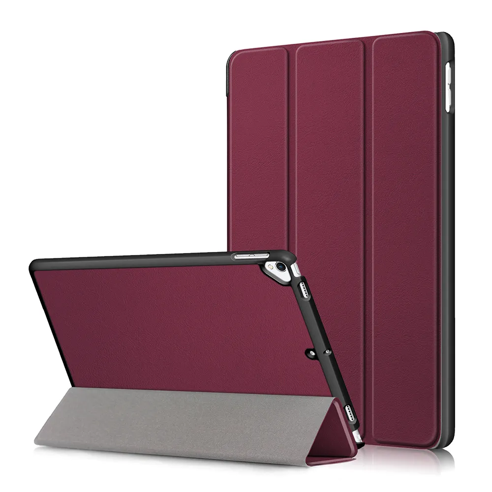 Capa ultra fina para apple ipad, proteção à prova de choque e tripla, 10.2 polegadas