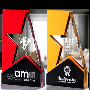 جائزة مخصصة ذهبية وفضية وبرونزية معدنية مصنعة أحدث جائزة كأس مخصص كريستال معدن جائزة الكأس - Product Image 2