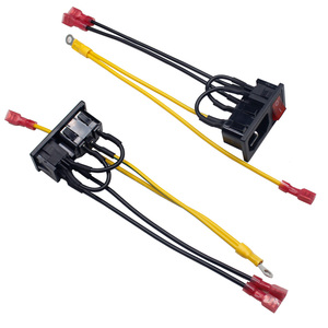 3ขา IEC60320 C14โมดูลปลั๊ก10A ฟิวส์สวิตช์ไฟตัวผู้พร้อมสายไฟ - Product Image 2