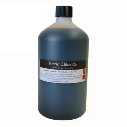 Agente de tratamiento de agua ampliamente utilizado Solución de cloruro férrico de bronceado químico