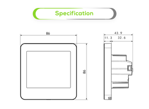 Smart Room Thermostat Warm Underfloor Heating for Underfloor System <strong>Programable</strong> <strong>Temperature</strong> <strong>Controller</strong> M2 16A - Product Image 5