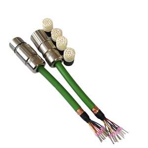 HIPERFACE/SSI kodlayıcı (24V) 18121942 PVC kablo taşıyıcı M23 12 kutup 20 kodlu açık iletken uç kollu elektronik uygulama - Product Image 4