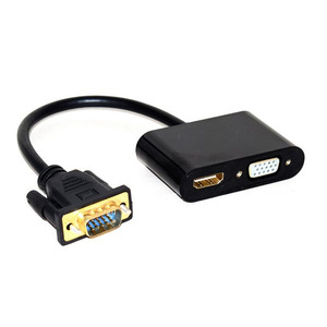 VGA a HDMl o VGA cavo trasferimento analogico al segnale digitale