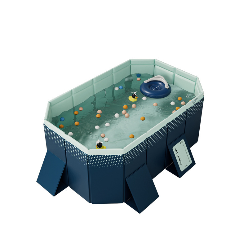 Piscine gonflable bleue tianzhu de 1,85 m, maille épaisse à 5 couches