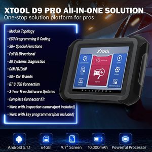 38 Service Active Test DoIP CAN FD-Schlüssel programmierung Topologie karte ECU-Programmierung Codierung XTOOL D9 PRO Kfz-Diagnose tools - Product Image 6